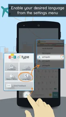 ai.type Brazil Predictionary android App screenshot 1